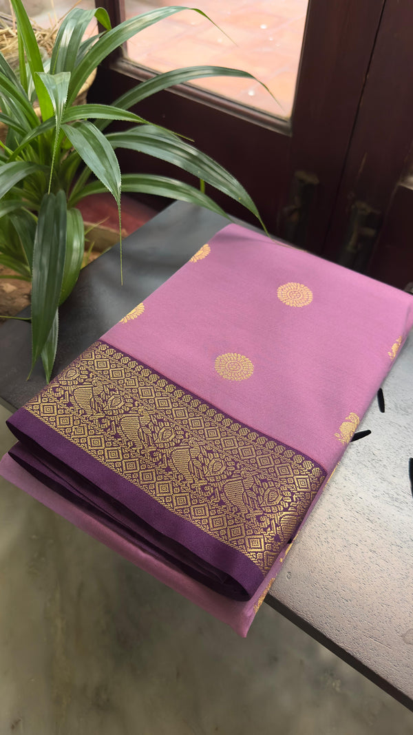 Mauve Mini Kanjivaram