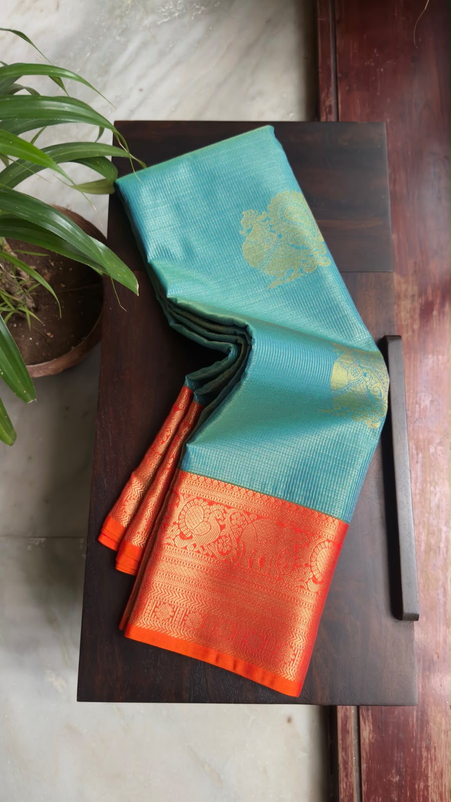 Copper Sulphate & Sunrise Podi Khattam Vaanya – Shubam Sarees