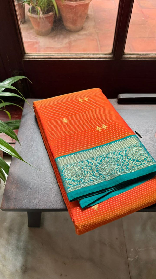 Fiery Flame & Turquoise Vairaoosi