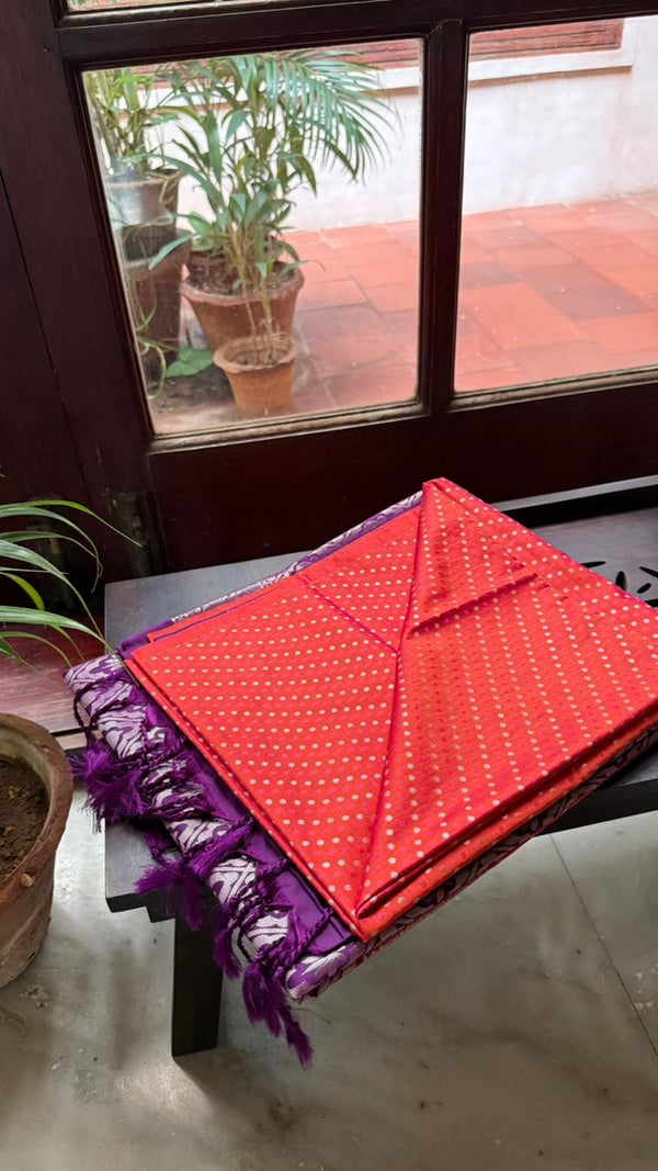 Horizon Orange Polka Dots