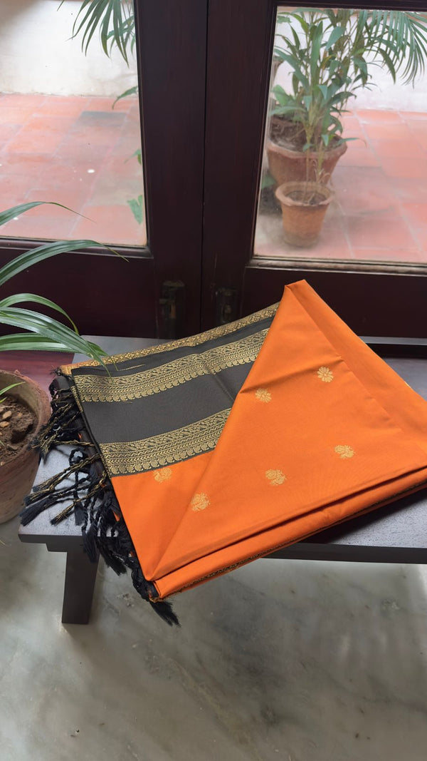 Rust Kanjivaram Stories